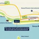Kempinski Resort & Spa Sanya Bay. Карта